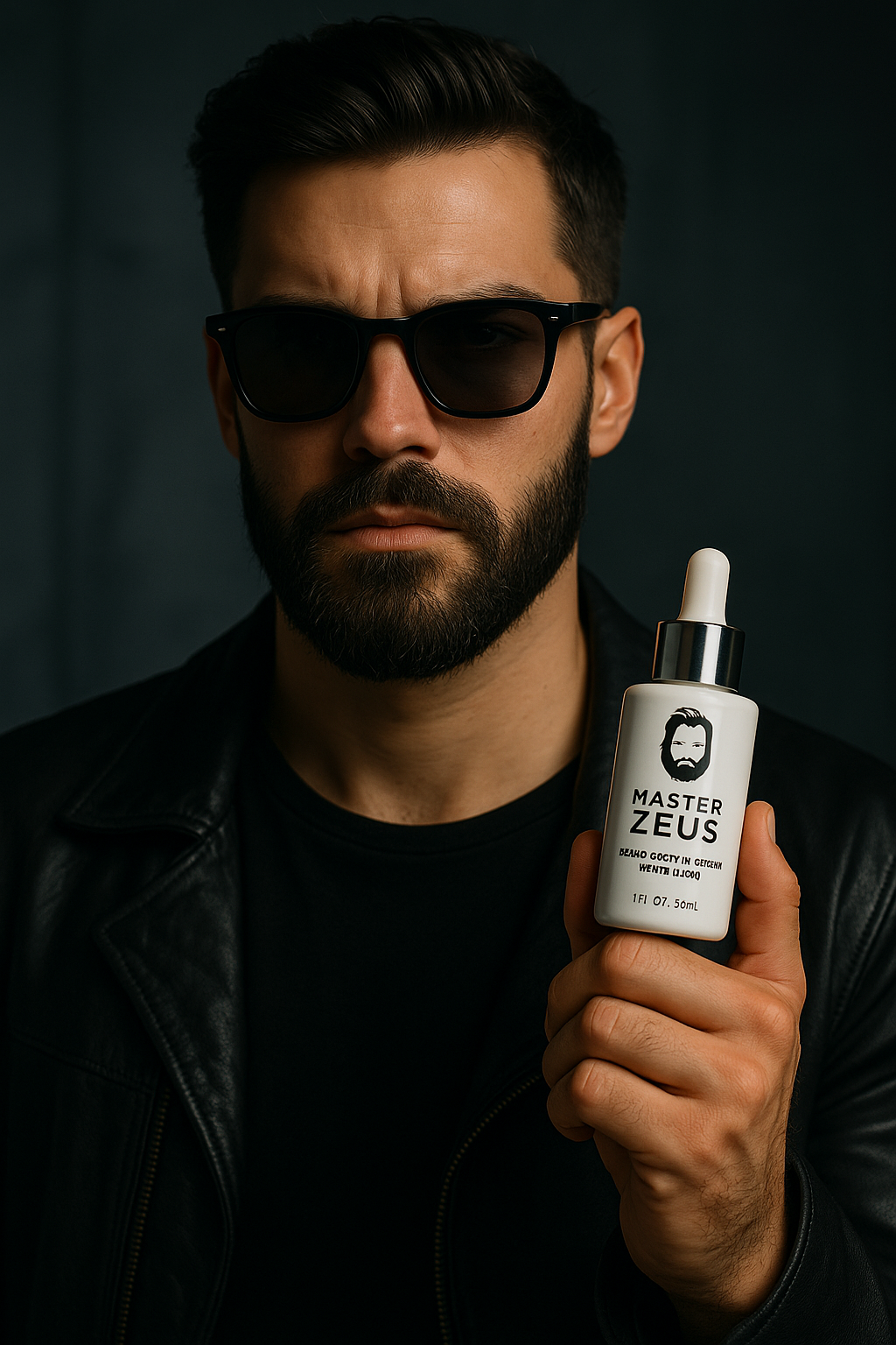 🧔‍♂️ MASTER ZEUS®️ BEARD & HAIR GROWTH SERUM – WITH BIOTIN & CAFFEINE